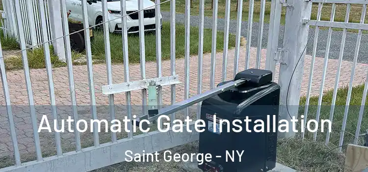 Automatic Gate Installation Saint George - NY