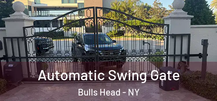 Automatic Swing Gate Bulls Head - NY
