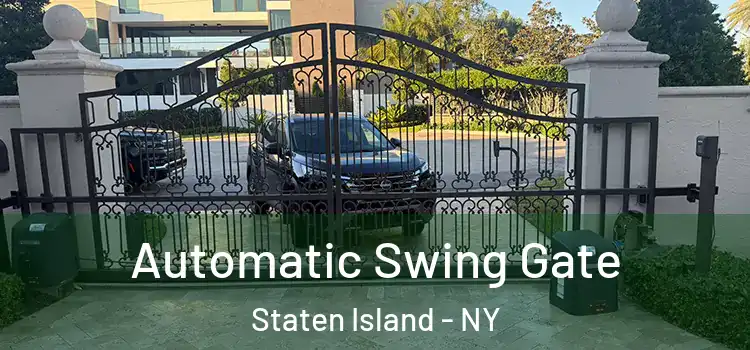  Automatic Swing Gate Staten Island - NY