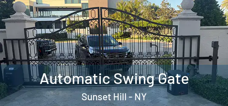 Automatic Swing Gate Sunset Hill - NY