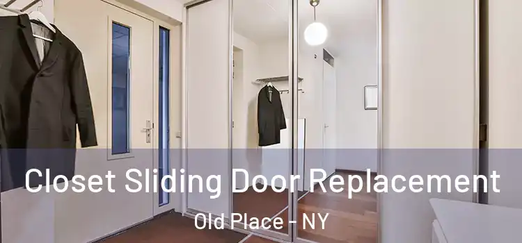 Closet Sliding Door Replacement Old Place - NY