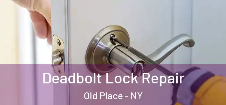 Deadbolt Lock Repair Old Place - NY