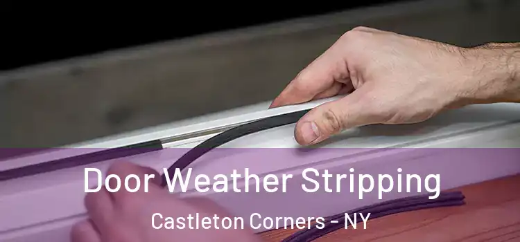  Door Weather Stripping Castleton Corners - NY