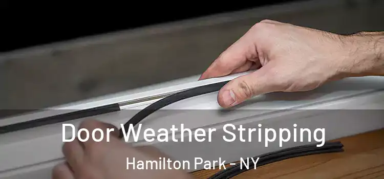 Door Weather Stripping Hamilton Park - NY