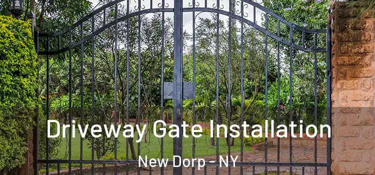 Driveway Gate Installation New Dorp - NY