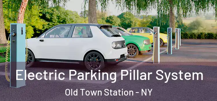 Electric Parking Pillar System Old Town Station - NY