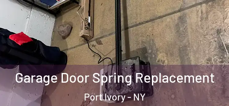  Garage Door Spring Replacement Port Ivory - NY
