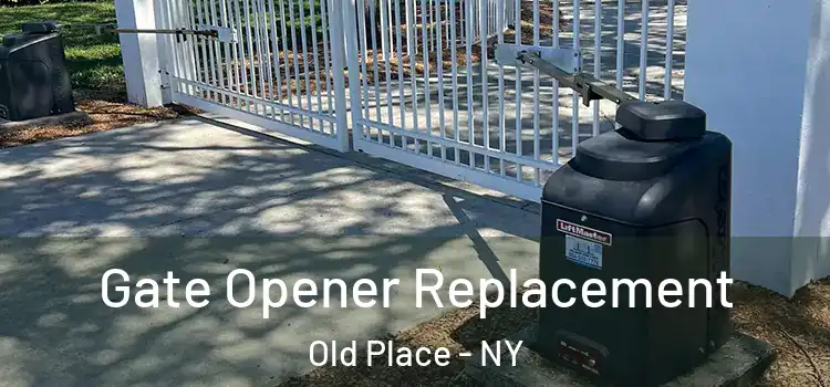 Gate Opener Replacement Old Place - NY