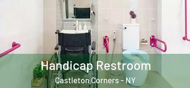 Handicap Restroom Castleton Corners - NY