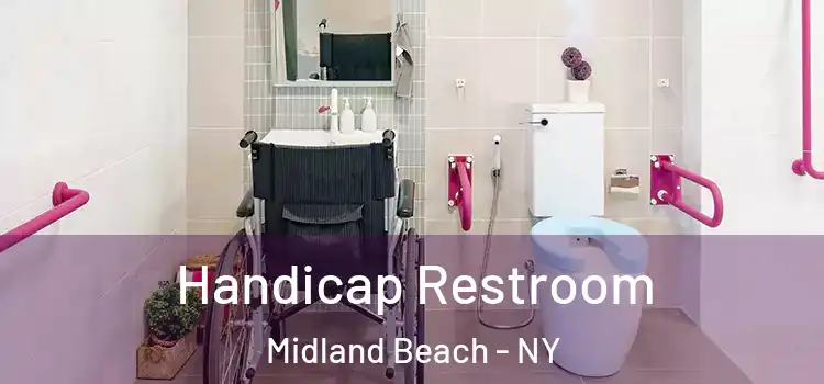 Handicap Restroom Midland Beach - NY