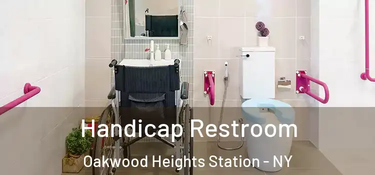 Handicap Restroom Oakwood Heights Station - NY