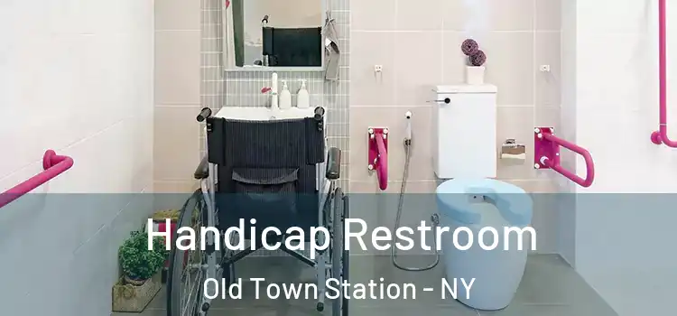 Handicap Restroom Old Town Station - NY