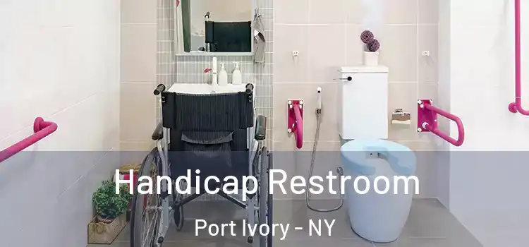 Handicap Restroom Port Ivory - NY