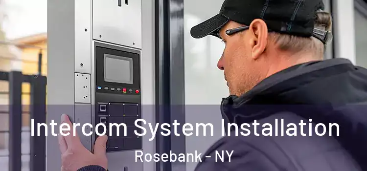 Intercom System Installation Rosebank - NY