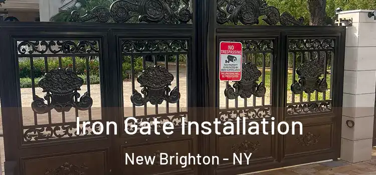Iron Gate Installation New Brighton - NY
