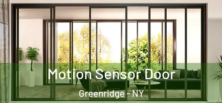 Motion Sensor Door Greenridge - NY