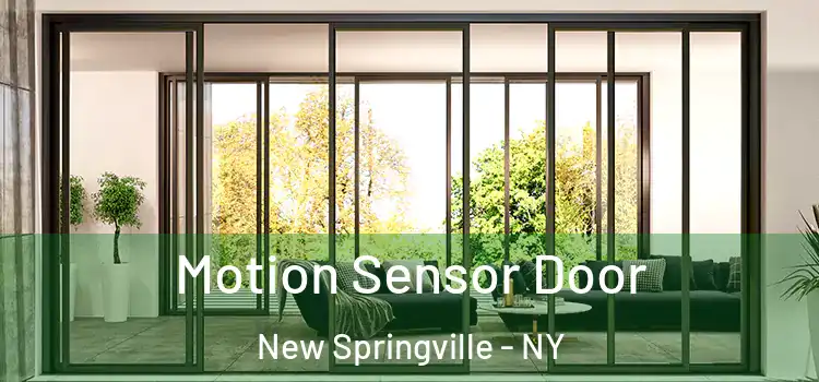 Motion Sensor Door New Springville - NY