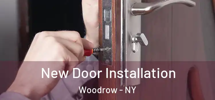New Door Installation Woodrow - NY