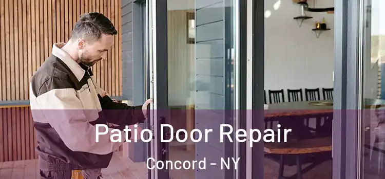 Patio Door Repair Concord - NY