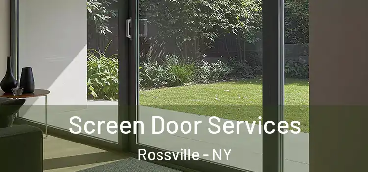 Screen Door Services Rossville - NY