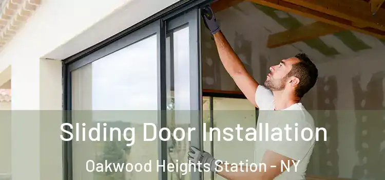 Sliding Door Installation Oakwood Heights Station - NY