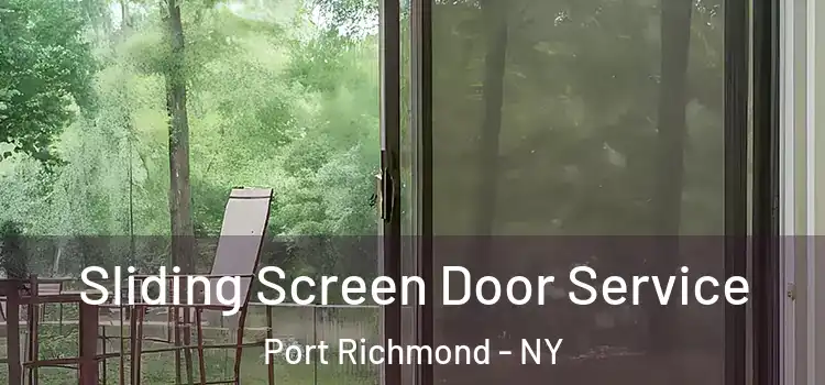 Sliding Screen Door Service Port Richmond - NY