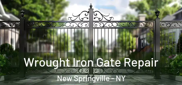 Wrought Iron Gate Repair New Springville - NY