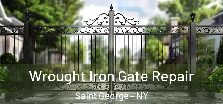 Wrought Iron Gate Repair Saint George - NY